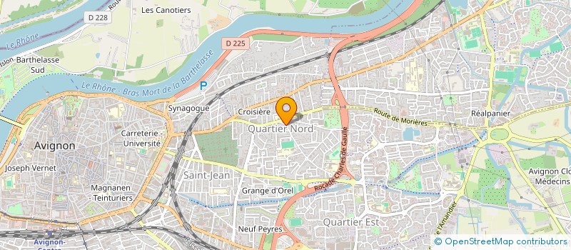 localisation de l'entreprise SOC BLANC NET  AVIGNON