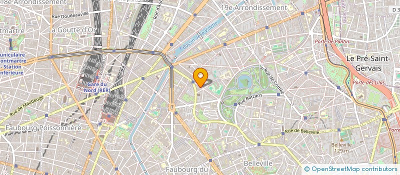 localisation de l'entreprise SOC BLANCAREX  PARIS