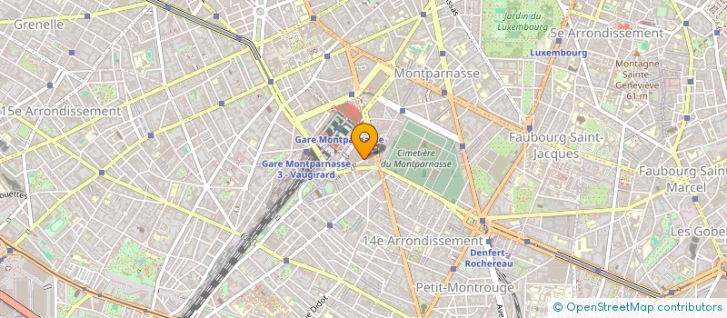 localisation de l'entreprise SOC BLANCHISSERIE HOTELIERE  PARIS