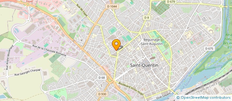 localisation de l'entreprise SOC BOHAINOISE DE NETTOYAGE à SAINT-QUENTIN