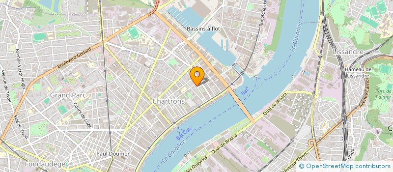 localisation de l'entreprise SOC BORDELAISE D'APPLICATION MECANIQUE à BORDEAUX