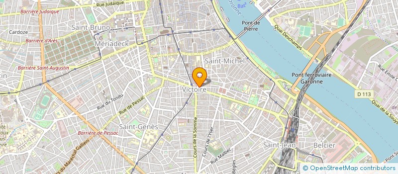 localisation de l'entreprise SOC BORDELAISE DE BOISSONS à BORDEAUX