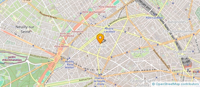 localisation de l'entreprise SOC BORS TRIN à PARIS