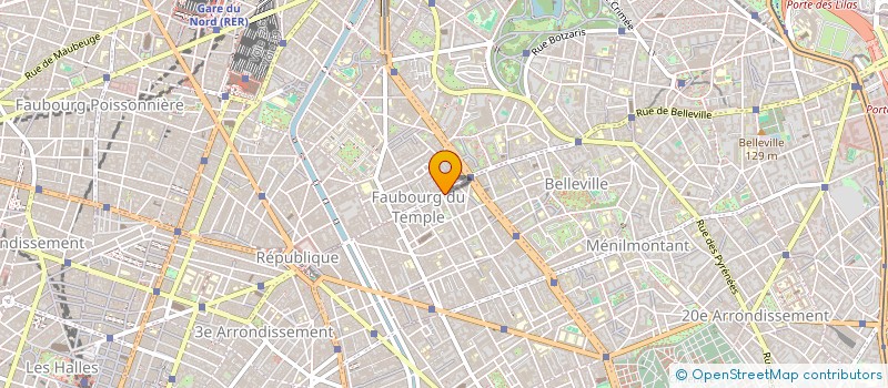 localisation de l'entreprise SOC BOUCHERIE CHARIER  PARIS