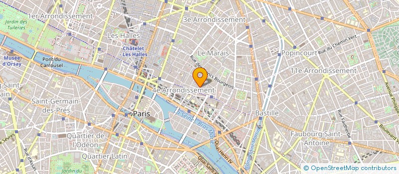 localisation de l'entreprise SOC BOUCHERIE DAVID à PARIS