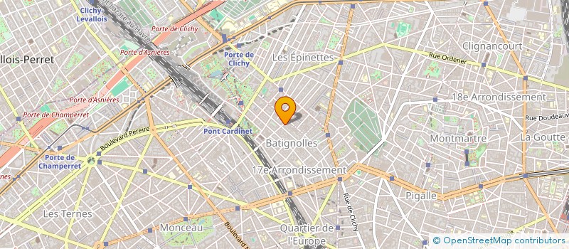 localisation de l'entreprise SOC BOUCHERIE KRIEF  PARIS