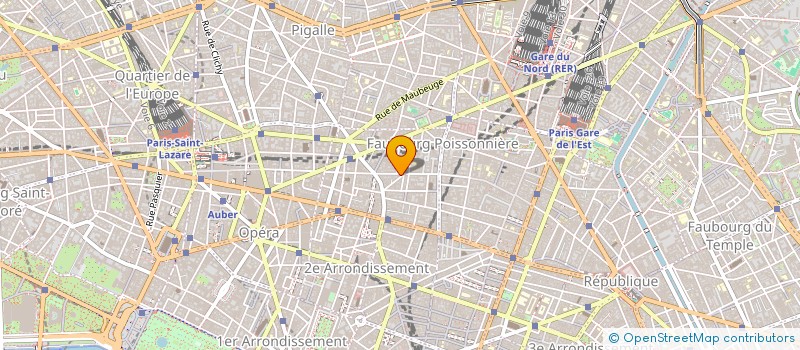 localisation de l'entreprise SOC BOULANGERIE DES FOLIES BERGERES  PARIS