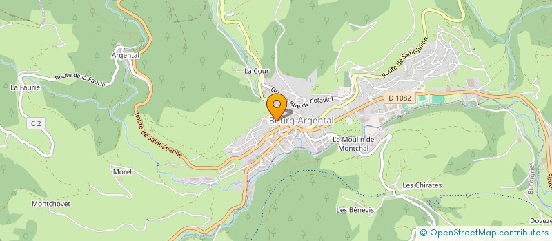 localisation de l'entreprise SOC BOULE BOURGUISANNE à BOURG-ARGENTAL