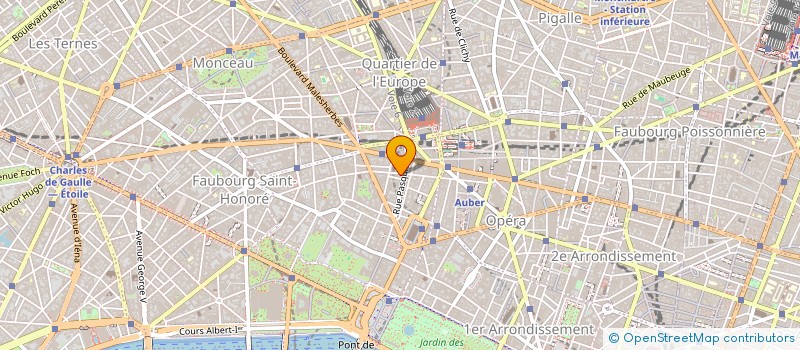 localisation de l'entreprise SOC BOURBONNAISE PARTICIPATIONS-SOBOPAR  PARIS