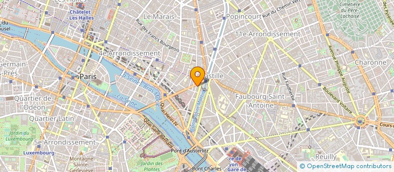 localisation de l'entreprise SOC BRIGITTE ET CARNITA à PARIS