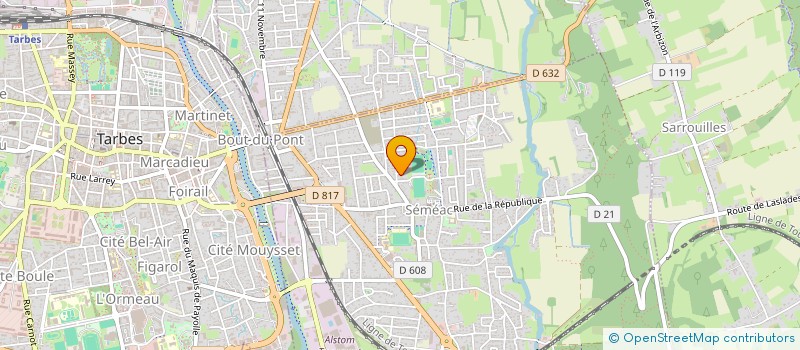 localisation de l'entreprise SOC BRUNE ET FILS  SEMEAC