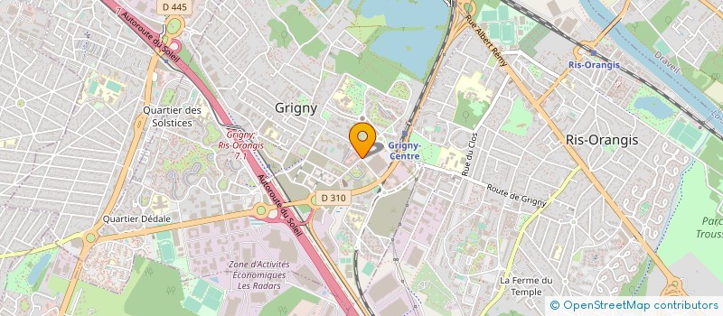 localisation de l'entreprise SOC BS GROUP à GRIGNY