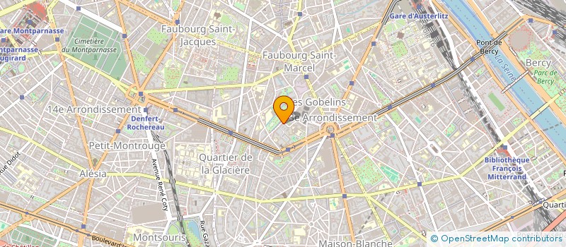 localisation de l'entreprise SOC BUCHY FRERES à PARIS