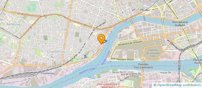 localisation de l'entreprise SOC C R N à NANTES