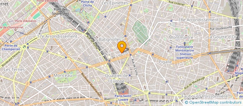 localisation de l'entreprise SOC CABINET BIAUJAUD  PARIS