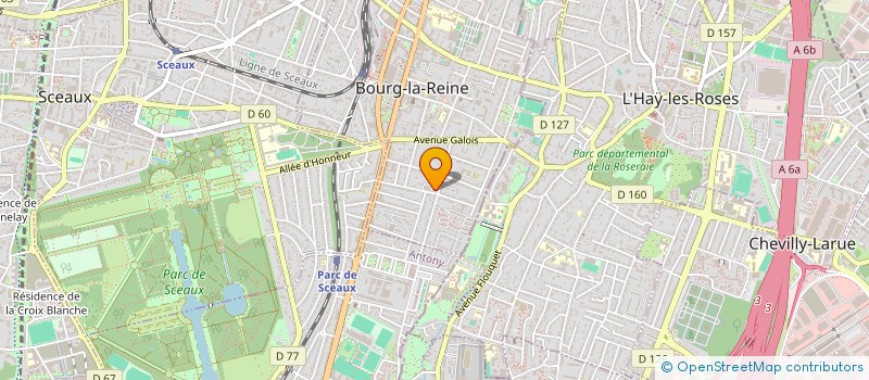localisation de l'entreprise SOC CAFE LE CENTRE à BOURG-LA-REINE