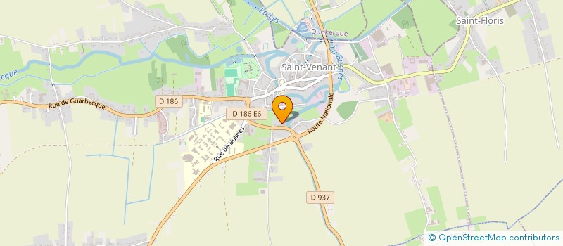 localisation de l'entreprise SOC CALONNOISE DE TRANSPORTS  CALONNE-SUR-LA-LYS