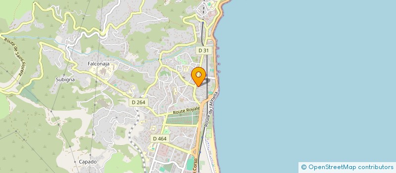 localisation de l'entreprise SOC CAMPORESI FILS à BASTIA