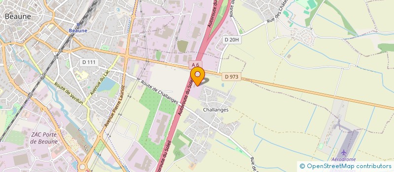 localisation de l'entreprise SOC CANALISATIONS URBAIN BOURG à BLIGNY-LES-BEAUNE