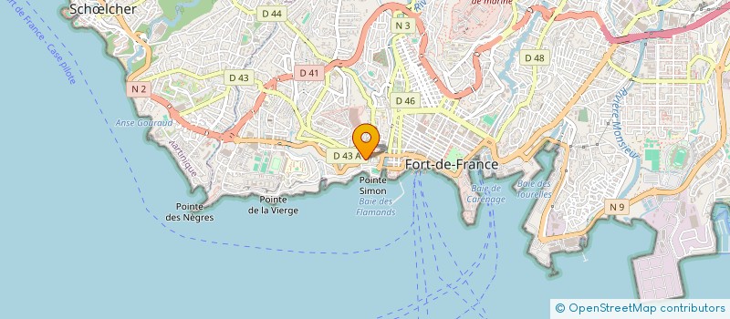 localisation de l'entreprise SOC CARAIB DE DEVELOPP à FORT-DE-FRANCE