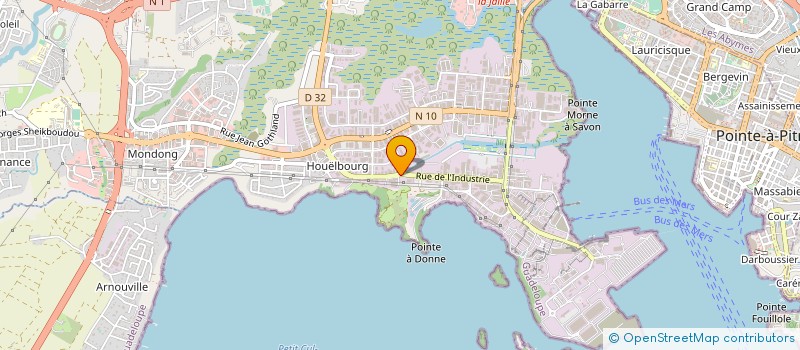 localisation de l'entreprise SOC CARIBEEENNE INVESTISSEMENT à BAIE-MAHAULT