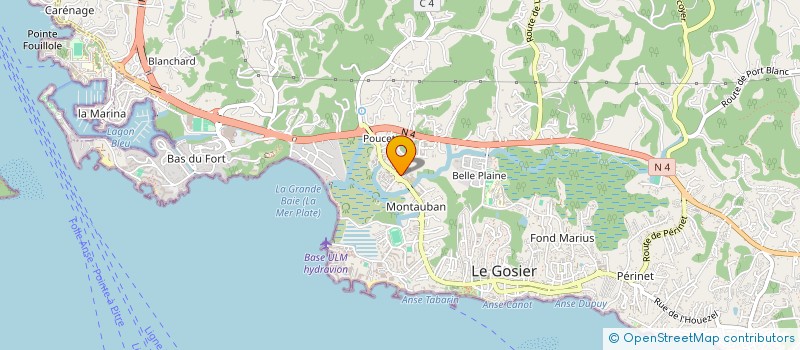 localisation de l'entreprise SOC CARIBEENNE COMMUNICATION MARKETING  LE GOSIER