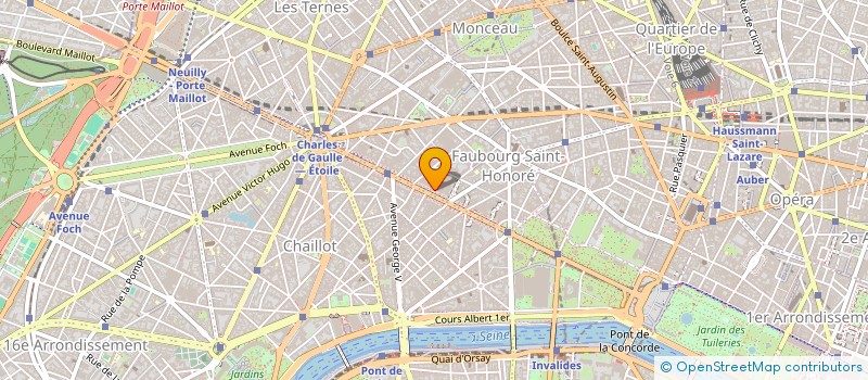 localisation de l'entreprise SOC CAROLE PARIS  PARIS