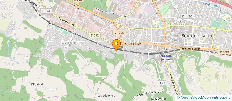 localisation de l'entreprise SOC CARRELAGE FAURE SOCAF à DOMARIN
