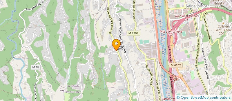 localisation de l'entreprise SOC CARRIERE DE LA TOUR  SAINT LAURENT DU VAR