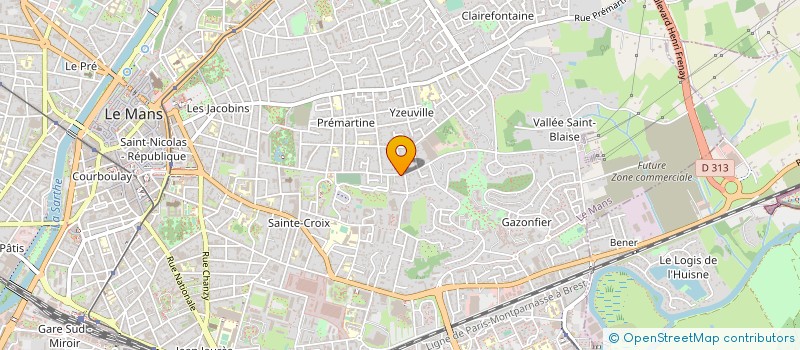 localisation de l'entreprise SOC CARTE FAC à LE MANS