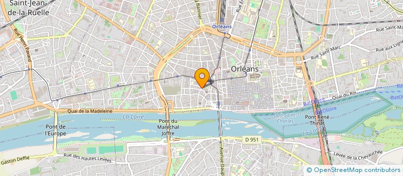 localisation de l'entreprise SOC CASSANDRE SARL à ORLEANS