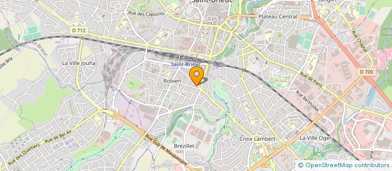 localisation de l'entreprise SOC CAUTION MUTUEL NEGOC BLE à SAINT-BRIEUC