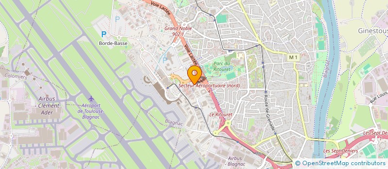 localisation de l'entreprise SOC CAUTION MUTUELLE PETITE ENT MIDI PYR à BLAGNAC