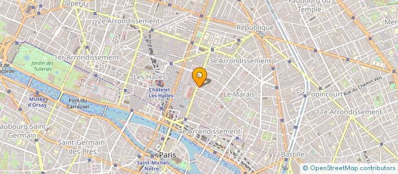 localisation de l'entreprise SOC CAVES D ARGENT à PARIS
