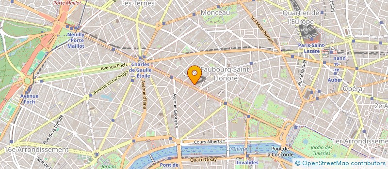 localisation de l'entreprise SOC CELINE FOGEL  PARIS