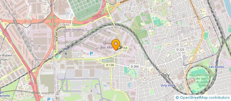 localisation de l'entreprise SOC CENTRALE ACHAT PRODUITS ALIMENTAIRES à ORLY