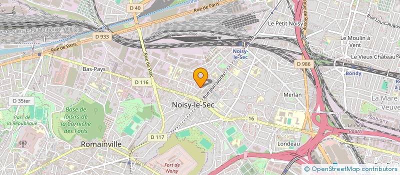 localisation de l'entreprise SOC CENTRALE DE LOTERIE à NOISY-LE-SEC