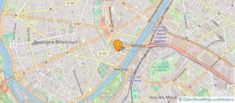 localisation de l'entreprise SOC CENTRALE IMMOB CONSTRUCTION IDF à BOULOGNE-BILLANCOURT