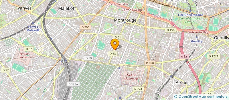 localisation de l'entreprise SOC CENTRALE MUSICALE EUROPEEN à MONTROUGE
