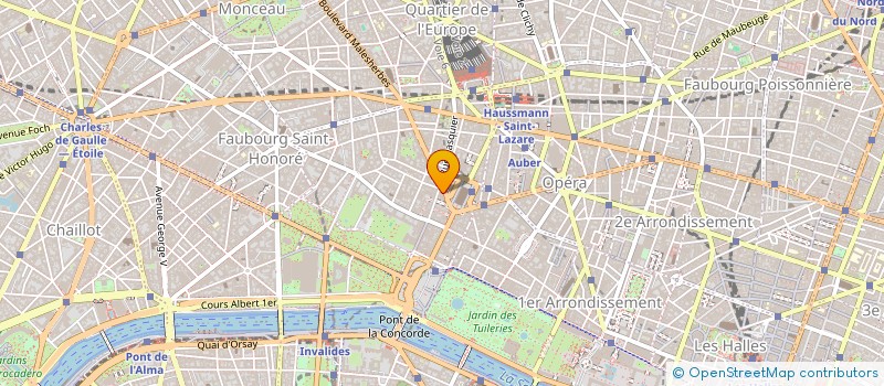 localisation de l'entreprise SOC CENTRALE PARTICIPATIONS IMMOBILIERES à PARIS