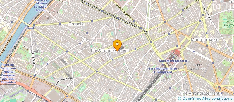 localisation de l'entreprise SOC CENTRE IMMOB LONGCHAMP  PARIS