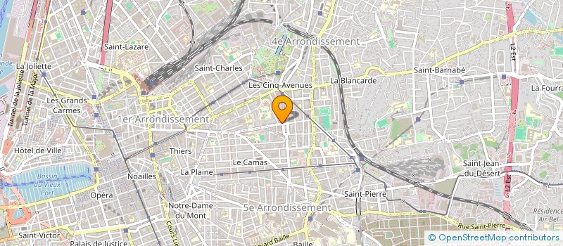 localisation de l'entreprise SOC CEPO à MARSEILLE
