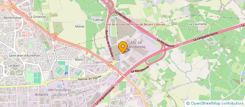 localisation de l'entreprise SOC CERSOISE DE TELEPHONIE à PORTIRAGNES