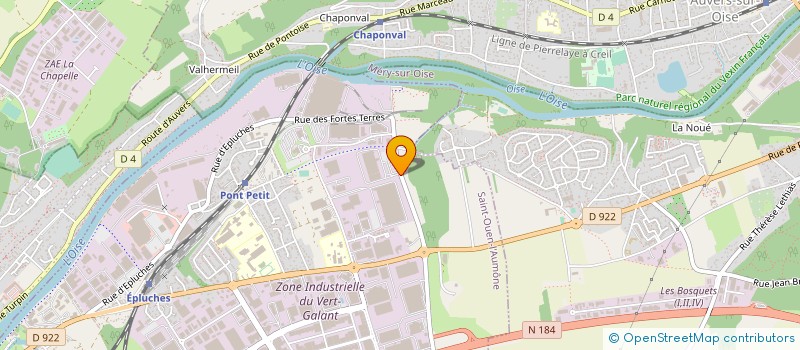 localisation de l'entreprise SOC CESCIA à SAINT-OUEN-L'AUMONE