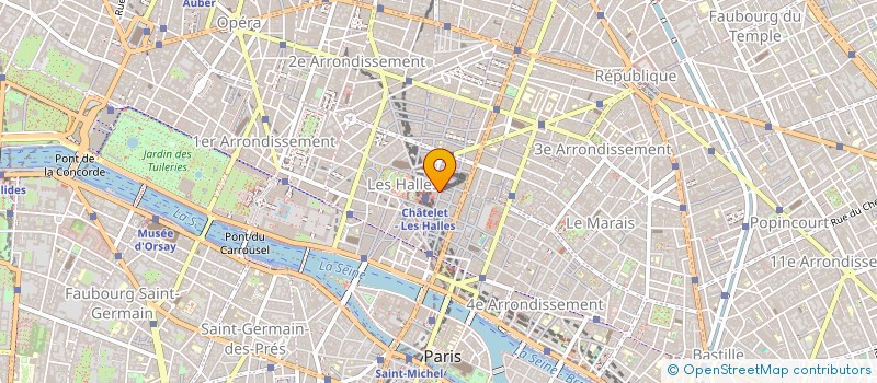 localisation de l'entreprise SOC CH 2 à PARIS