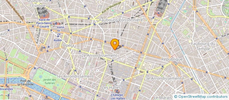 localisation de l'entreprise SOC CHALLENGER à PARIS