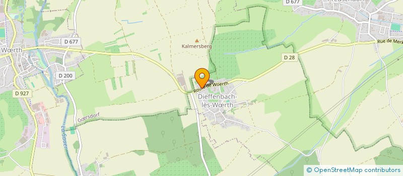 localisation de l'entreprise SOC CHAMPENOISE R DE PARTICIPATION  DIEFFENBACH-LES-WRTH