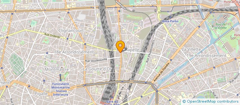 localisation de l'entreprise SOC CHAPELLE LINOS à PARIS