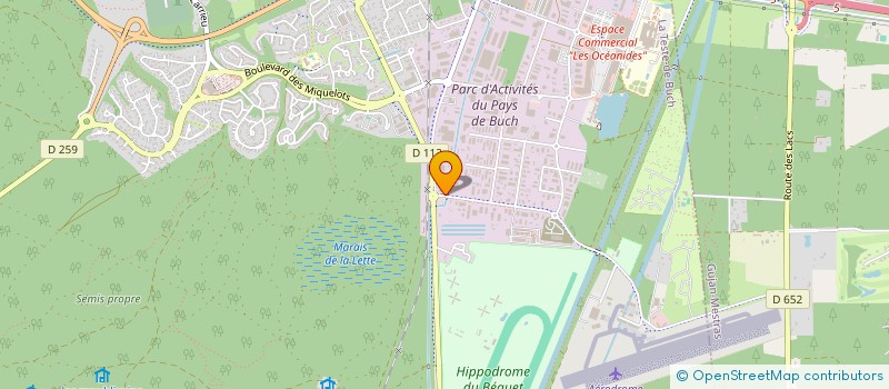 localisation de l'entreprise SOC CHARBONNIER -SEE CHARBONNIER  LA TESTE-DE-BUCH