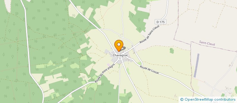 localisation de l'entreprise SOC CHAREN APPLI ELECTRIQUE à CELLEFROUIN